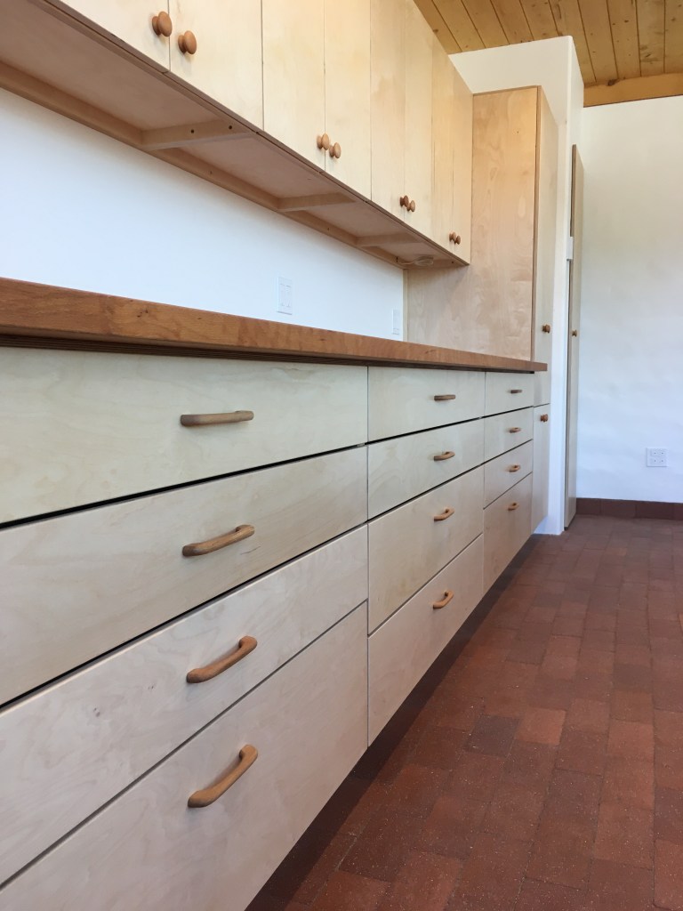 Flyfishing Rod Workshop Cabinets